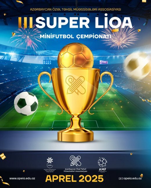 III Super Liqa - Məktəblərarası Minifutbol Çempionatı üçün tezliklə həyacanlı Püşkatma